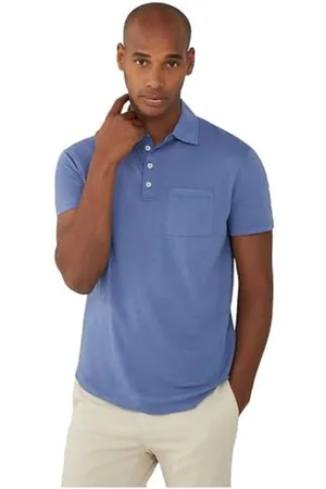 Hackett Męska koszulka polo Hs Lt Wt Hybrid Fz, niebieska (Avio), XS, , XS