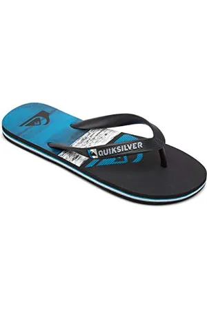Quiksilver Chłopcy Molokai Panel Youth Flip-Flop, czarny - - 29 EU