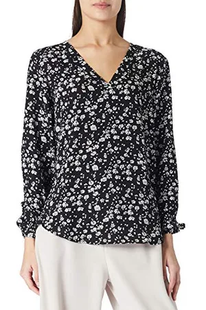 JDY Damska bluzka piper L/S dekolt w serek, WVN Noos