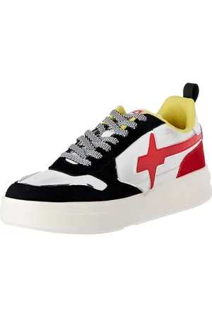 W6YZ Buty Bond-M, Biały/Czarny/Czerwony, Biały czarny czerwony, 43 EU