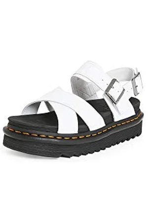 Dr. Martens Sandały damskie Voss Ii, Biała skóra hydro, 38 EU