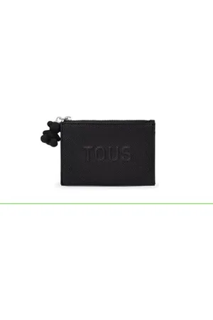 TOUS Monedero-TARJ T LA Rue New Czarny, Czarny (Black), Talla única, Casual
