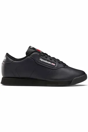 Reebok Damskie tenisówki Princess, amerykańskie, czarne, 3,5 UK, Czarny (Us Black), 36 EU