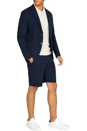 Sisley Mens Bermuda 418XS900N szorty, ciemnoniebieskie 06U, 38, , 38