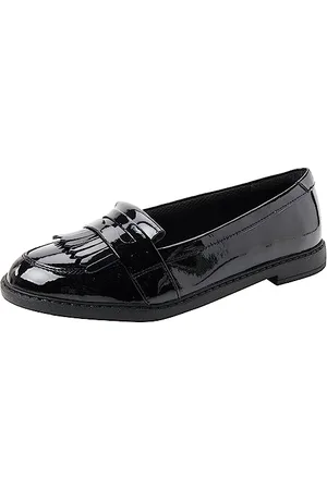 Clarks Mokasyny damskie Scala Bright Y, Black Pat, 35.5 eu