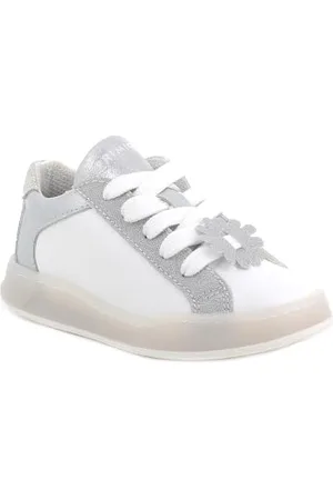 Primigi B&G Hoop Bianco-Argento, 32 EU wąskie, , 32 EU Schmal