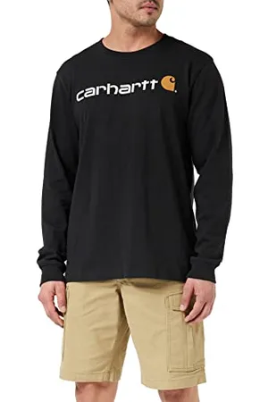Carhartt Męska koszulka o luźnym kroju z długim rękawem, z logo, , XL