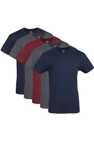 Gildan Męskie koszulki z okrągłym dekoltem, wielopak, styl G1100, XL