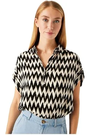 Garcia O40036 Short Sleeve Blouse L