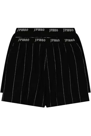 JP 1880 Męskie bokserki z elastyczną talią, DP, w paski, , 6XL