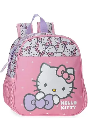 Hello Kitty My Favourite Bow, plecak dziecięcy, plecak szkolny, różowy, szerokie regulowane ramiączka, wykonane z poliestru. Torby Joumma., , Plecak przedszkola