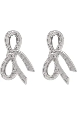 Olivia Burton Kolczyki sztyfty, biżuteria damska, kolekcja Bow, srebro-OBJVBE34