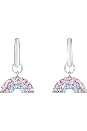 Olivia Burton Kolczyki w kształcie koła, biżuteria damska, kolekcja Rainbow, srebro-OBJRBE09