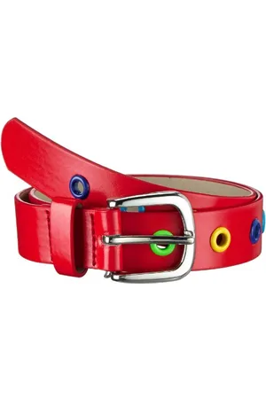 Playshoes Apparel Pu pasek z kolorowymi nitami, , 55