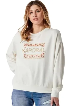 Kaporal 5 Al, Bluza, Model FRONA, Kobiety, , L; Dopasowany krój, długi rękaw, okrągły dekolt, , L