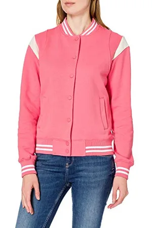 Urban classics Damska bluza Inset Sweat Jacket College, , XL