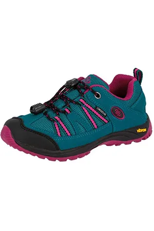 BRUTTING OHIO LOW Dziewczynki Półbuty trekkingowe i turystyczne, turkusowy/różowy (Pink), 40 EU