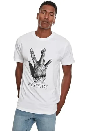 Mister Tee Męska koszulka Westside Connection 2.0, biały, XS