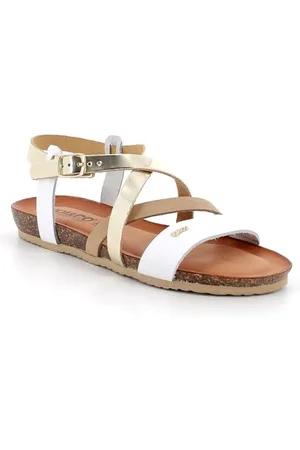 IGI&CO Imac spa D.Posy, Niskie sandały damskie, Platyno-Białe, 35 EU, , 35 EU