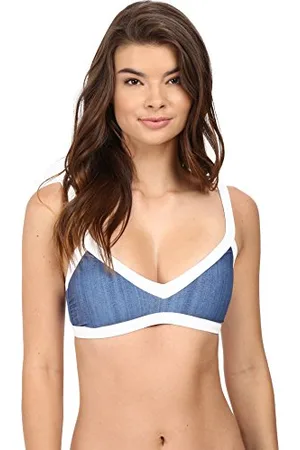 Seafolly Damska bluzka w kształcie klocków Sweetheart, , 42