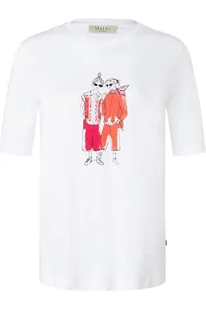 Maerz T-shirt okrągły dekolt rękaw 1/2, , 36