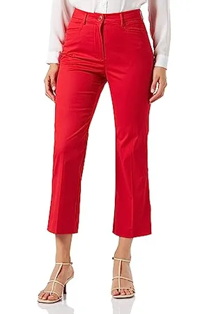 Moschino Damskie spodnie Midi Flare, , 68