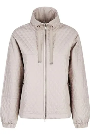 Geox Woman W MELEDA JACKETS SIMPLY TAUPE_36, , 32