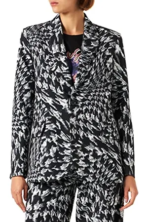 Roberto Cavalli Damska kurtka kurtka, 900S czarno-biała, 40