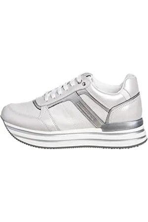 Lumberjack Damskie Hilda Oxford płaskie, białe, 4 UK, , 37 EU
