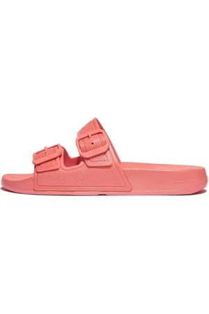 FitFlop Damskie sandały iQUSHION z perłami z dwoma klamrami, 37, , 37 EU