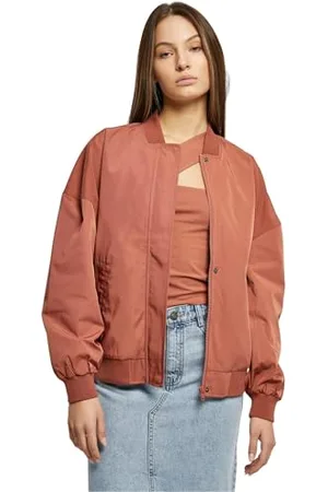 Urban classics Damska kurtka damska z recyklingu, oversized Light Bomber, , S