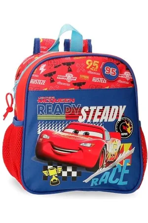 Disney Joumma Cars Lets Race Plecak przedszkola Czerwony 21x25x10 cm Poliester 5,25 l, , Plecak do przedszkola