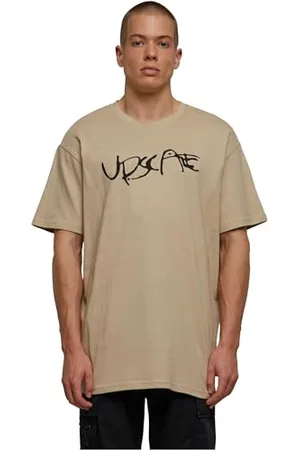 Mister Tee Upscale Giza Oversize koszulka męska, rozmiar M, kolor piaskowy, , M duże rozmiary bardzo wysoki
