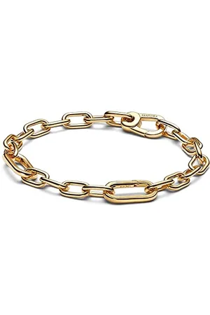 PANDORA ME Kettenarmband 23cm aus 14 Karat vergoldete Metalllegierung, Ausschließlich Kompatibel ME, 569662C00-5