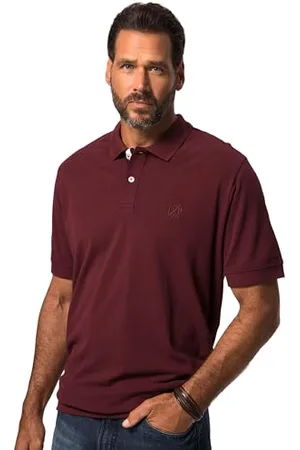 JP 1880 Męska koszulka polo duże rozmiary, duże rozmiary, rozmiar L-8XL, krój na brzuch, rękaw do łokci, pika, do 8 XL 825344, , 6XL
