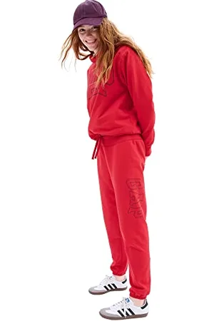 GAP Damskie spodnie dresowe oversize z logo, , S