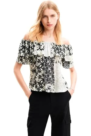Desigual BLUS_ANAS, 1021 Blanco Roto, M, , M