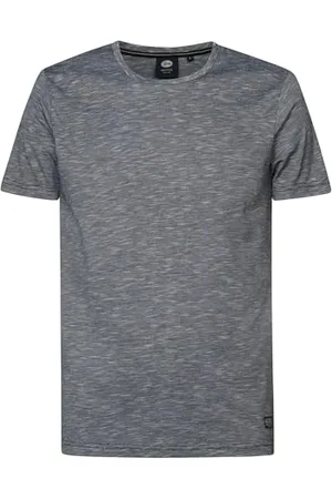 Petrol Industries INDUSTRIES Men T-Shirt SS Classic Print M-1040-TSR659; Kolor: Blue; Rozmiar: M, Niebieski , M