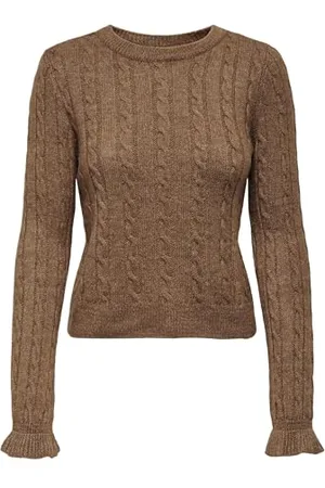 ONLY Onltia Ls Cable O-Neck Bf KNT sweter damski, , M