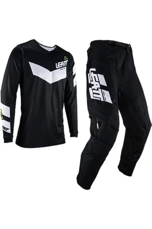 Leatt Unisex zestaw motocrossowy, czarny/biały, XS