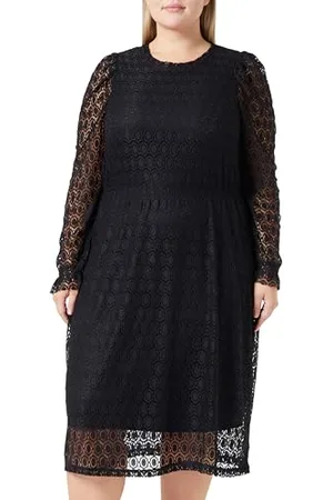 ONLY Damska sukienka Caremila Ls Lace Dress JRS minisukienka, , 50/52