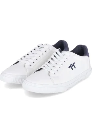 TOM TAILOR Męskie 7480040005 Sneakers, białe, 40 EU, , 40 EU