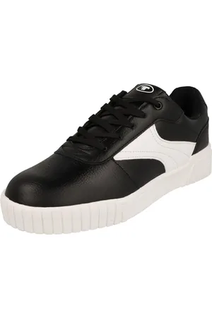 TOM TAILOR 7470080001 Sneakers, czarno-białe, 39 EU, , 39 eu