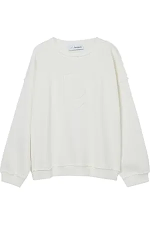 Desigual Sweat_Emma, 1000 Blanco, S, , 6 Lata