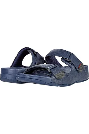 FitFlop Męskie sandały Gogh Moc Slide regulowane sandały z odkrytymi palcami, 1, , 41 EU