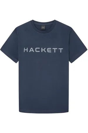 Hackett Męska koszulka Heritage Multi Nbrs, niebieska (granatowa/szara), XS, , XS