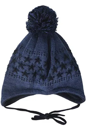 maximo Mit Sternenmotiven Pompon Und Bindeband Kapelusz dla dziecka, , 47