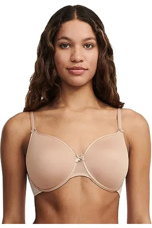 Chantelle C MAGNIFIQUE, biustonosz T-shirtowy, niewidoczna bielizna dla kobiet, nude, 80G