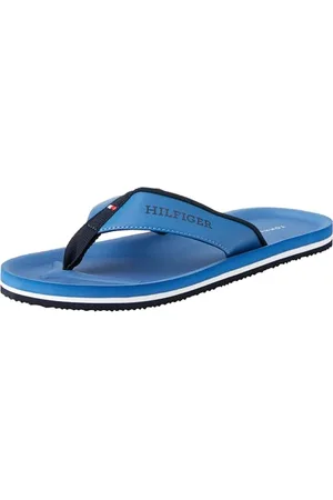 Tommy Hilfiger Męskie klapki wygodne sandały plażowe, , 40 EU