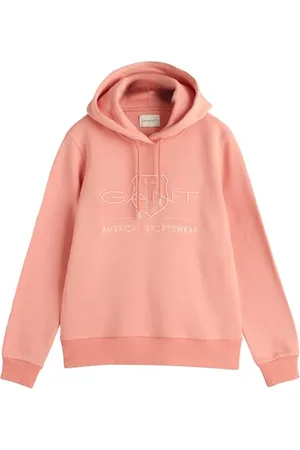 GANT Reg Tonal Shield damska bluza z kapturem, , L